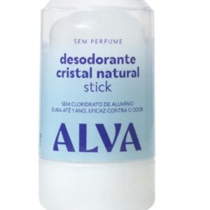 Alva Desodorante Stick Cristal Natural Mini - 24 hrs de proteção 60g