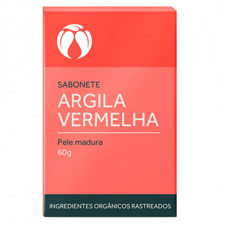 Sabonete de Argila Vermelha para Peles Maduras 60g