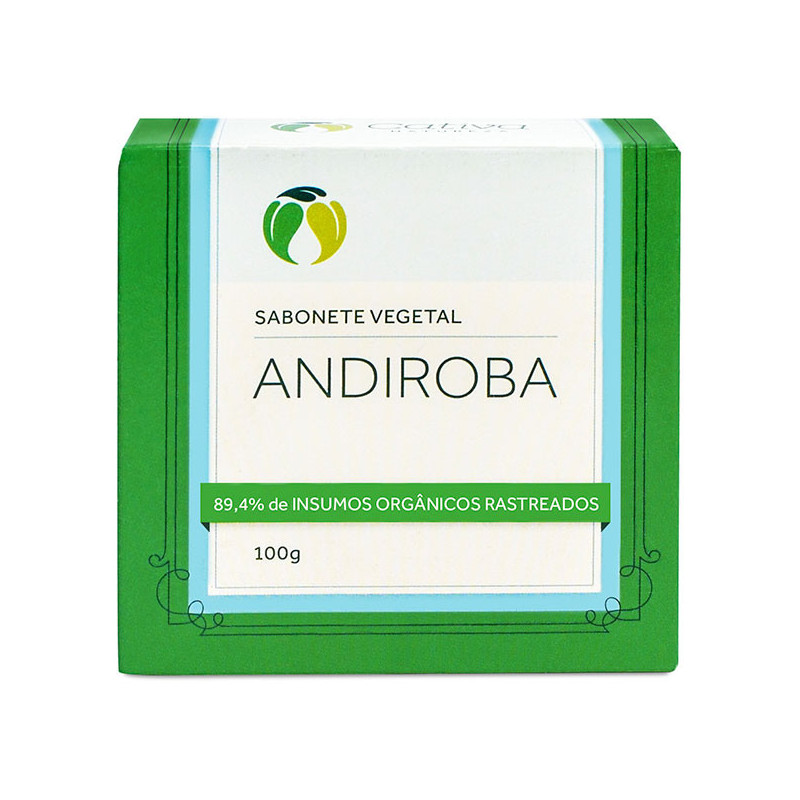 Sabonete Vegetal Andiroba Orgânico Cativa Natureza 100g