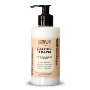 Condicionador Cachos Terapia Cowash ( Light Poo) Chia e Linhaça 250ml Natural Vegano