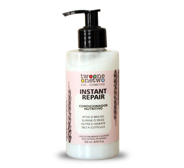 Condicionador Nutritivo Instant Repair Jojoba e Coco 250ml TwooneOnetwo