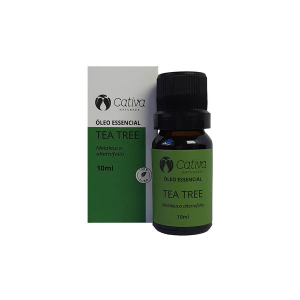 Óleo essencial Tea Tree Natural Orgânico Vegano 10ml