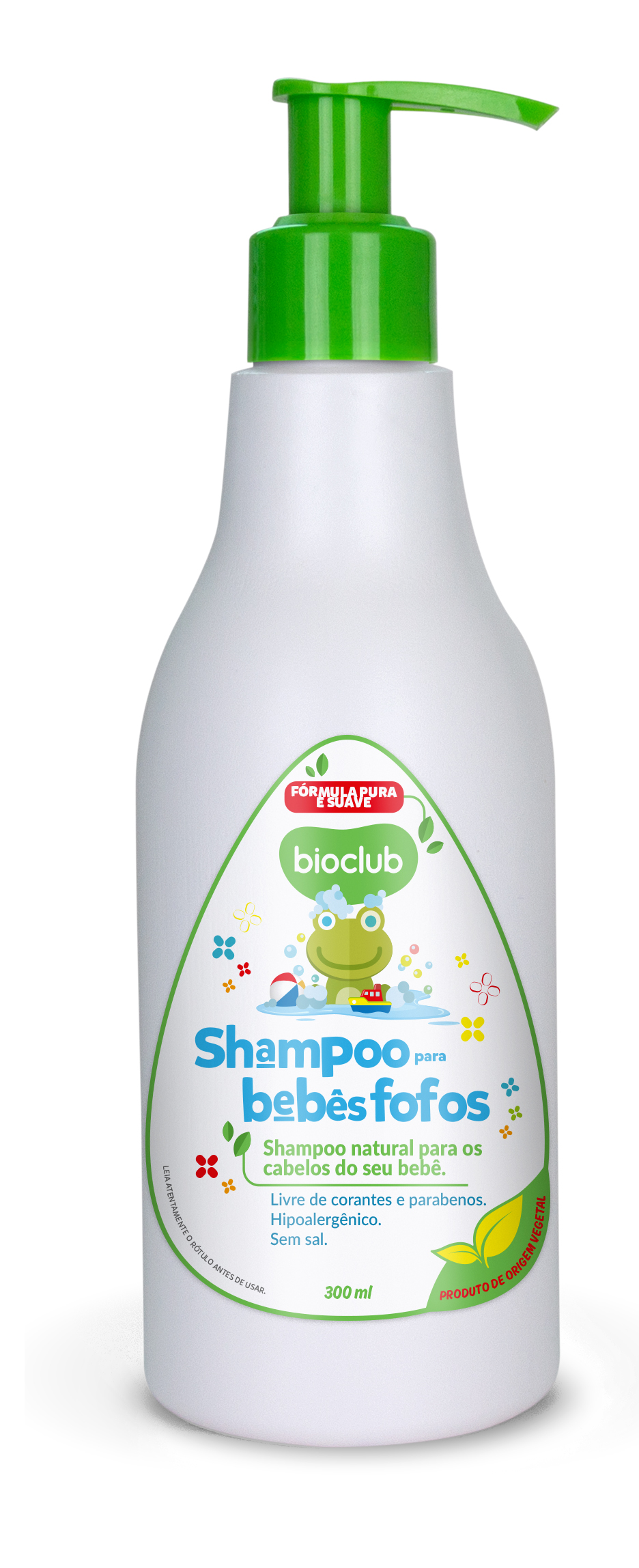Shampoo infantil natural "para bebês fofos" Bioclub 300ml