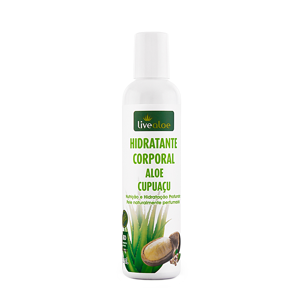Hidratante Corporal Aloe e Cupuaçu 200ml Livealoe
