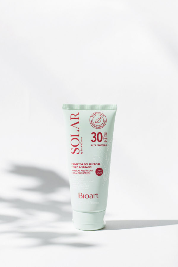 Protetor Solar Facial Natural com COR FPS 30 Bioart 70ml