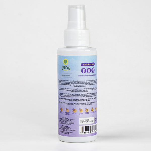 Spray Relaxante aromaterapêutico BABY ROOM MIST - Melissa e Lavanda - Image 2