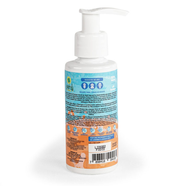 Leave in Creme de Pentear Infantil 100% natural - Image 2