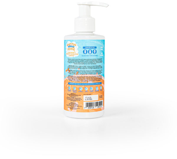 Shampoo Infantil 100% Natural- Lavanda, Laranja Doce e Pantenol - Image 2