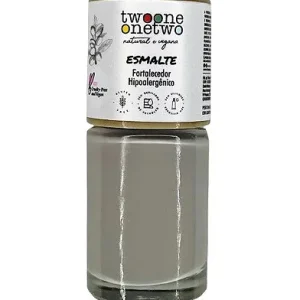 Esmalte Hipoalergênico Vegano Fortalecedor 10ml CLOUDY GREY (1640) Twoone Onetwo