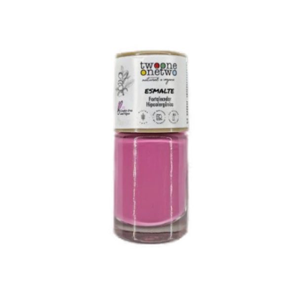 Esmalte Hipoalergênico Vegano Fortalecedor 10ml PRISM ROSE (1641) Twoone Onetwo