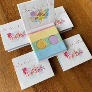 Duo de sombras Chuva dourada & Nuvem de sonhos (Dourada e Lilás)- Fada Bella
