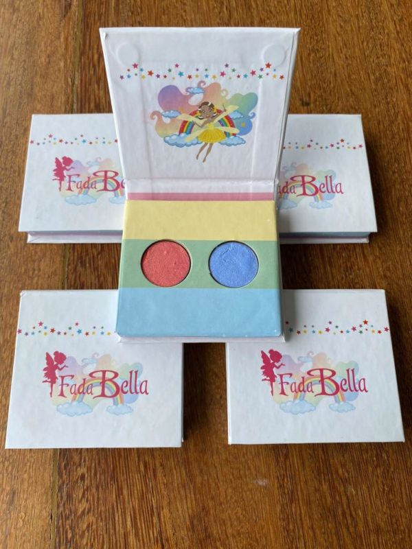 Duo de sombras Céu Azul & Rosa dos Ventos - Fada Bella