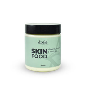 Creme Skin Food de Abacate, Matcha E Moringa - Apele 200ml