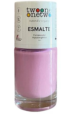 Esmalte Hipoalergênico Vegano Fortalecedor 10ml FAVORITE CRIME 1655 Twoone Onetwo