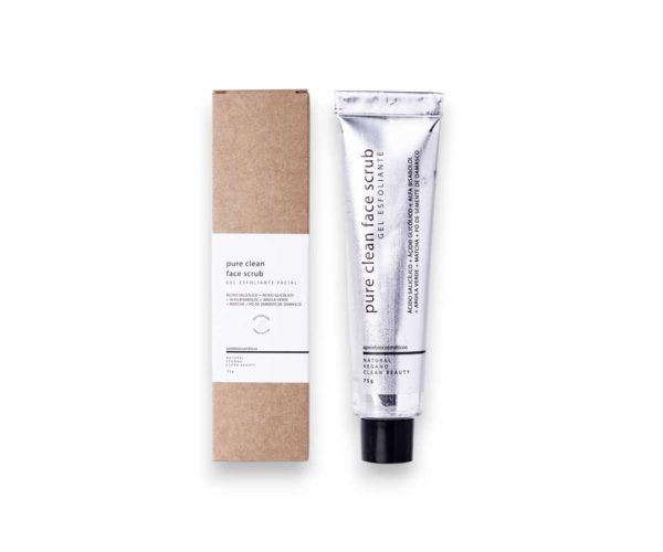 Gel esfoliante facial - Pure clean face scrub - Apele 75g