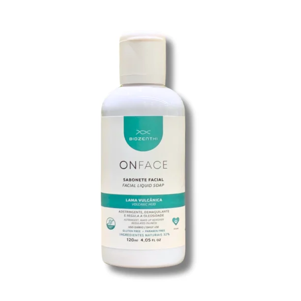 Onface Sabonete Facial Lama Vulcânica - Biozenthi 120ml