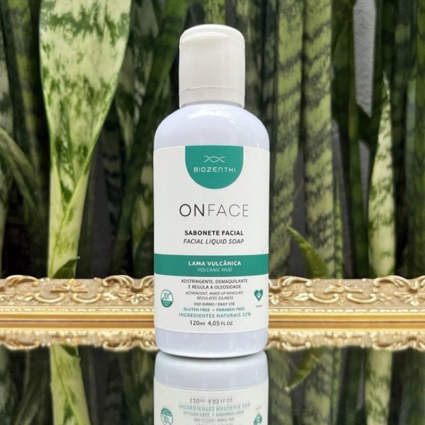 Onface Sabonete Facial Lama Vulcânica - Biozenthi 120ml - Image 2