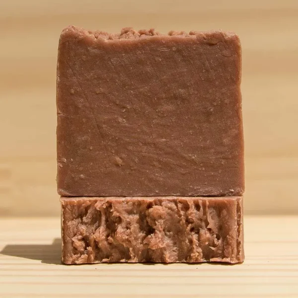 Sabonete Vegetal de Argila Rosa, Cupuaçu, Palmarosa e Lavanda - Baobá Saboaria 110g - Image 2