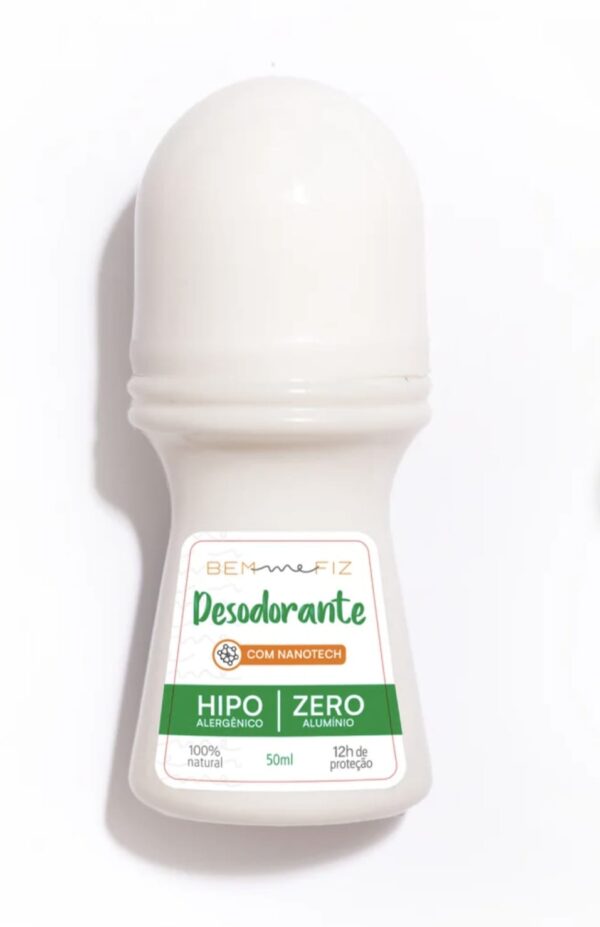 Desodorante Roll on sem alumínio Bem me Fiz - 50 mL