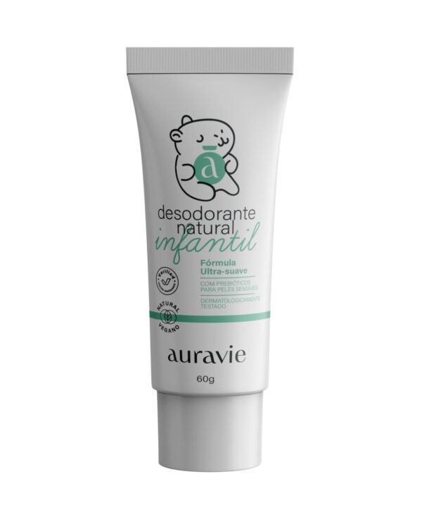 Desodorante Natural Infantil em Creme - Auravie 65g