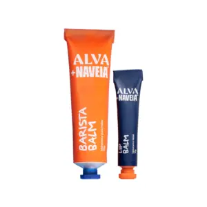 Kit Lip Balm 10g+ Barista Balm Mãos 50g - Alva + Naveia