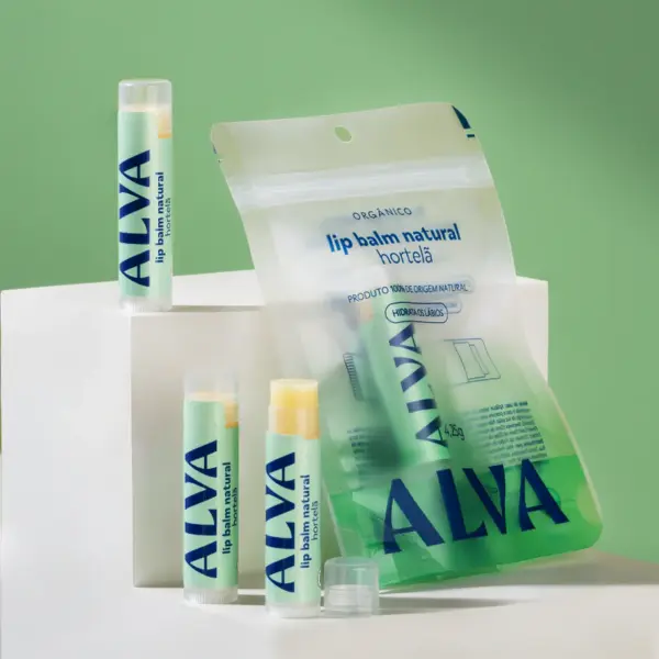 Lip Balm Orgânico Hortelã - Alva 4,25g - Image 2