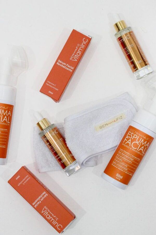 Kit CajuUau - Espuma de Limpeza e Sérum de Vitamina C - Bem Me Fiz - Image 2