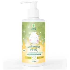 Condicionador Infantil 100% Natural com Extrato de Aloe Vera e Camomila, Óleos Essenciais e Vegetais, Manteigas e Pantenol - Verdi 200ml