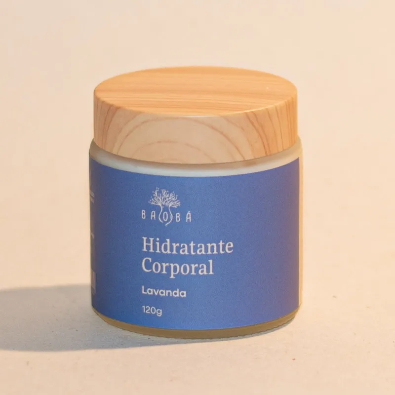 Hidratante corporal de Lavanda - Baobá 120g