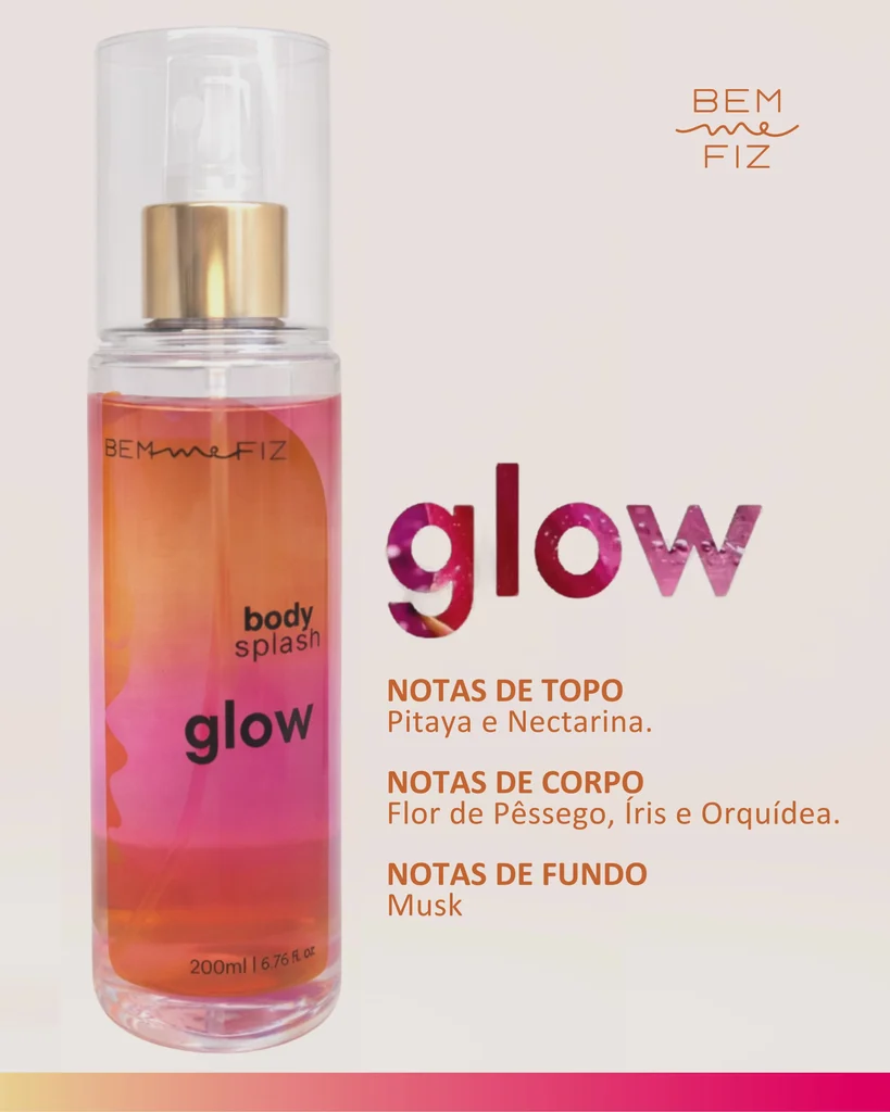 Body Splash Glow - Bem Me Fiz 200ml - Imagem 2